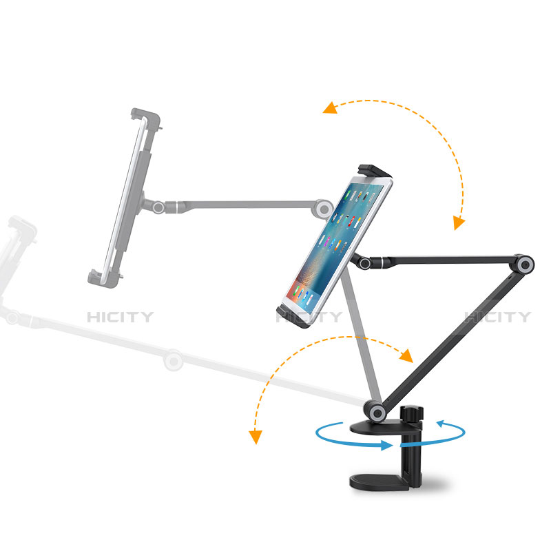 Universal Faltbare Ständer Tablet Halter Halterung Flexibel K01 für Asus Transformer Book T300 Chi