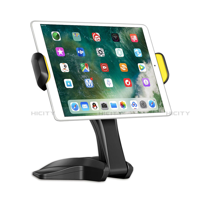 Universal Faltbare Ständer Tablet Halter Halterung Flexibel K03 für Apple iPad Pro 9.7 Schwarz