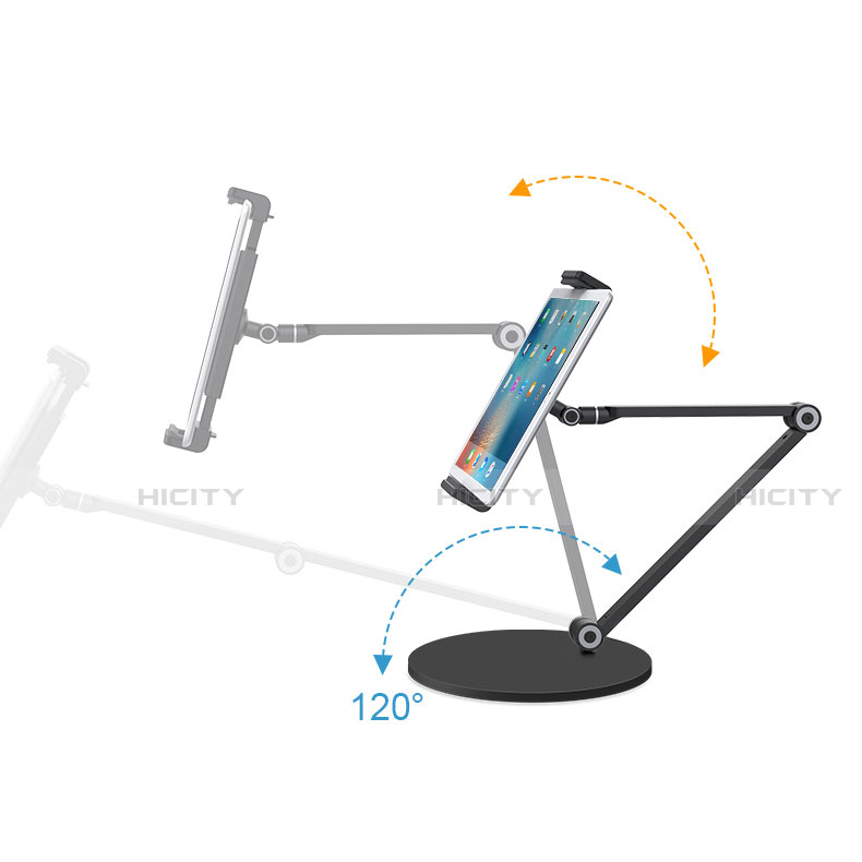 Universal Faltbare Ständer Tablet Halter Halterung Flexibel K04 für Asus Transformer Book T300 Chi