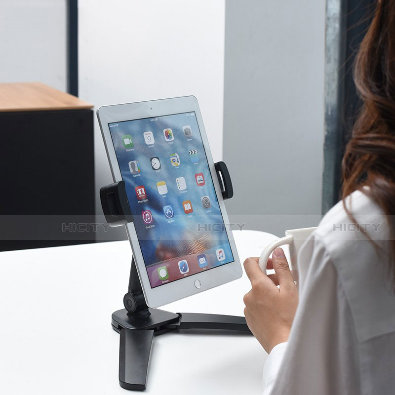 Universal Faltbare Ständer Tablet Halter Halterung Flexibel K08 für Apple iPad Air 2