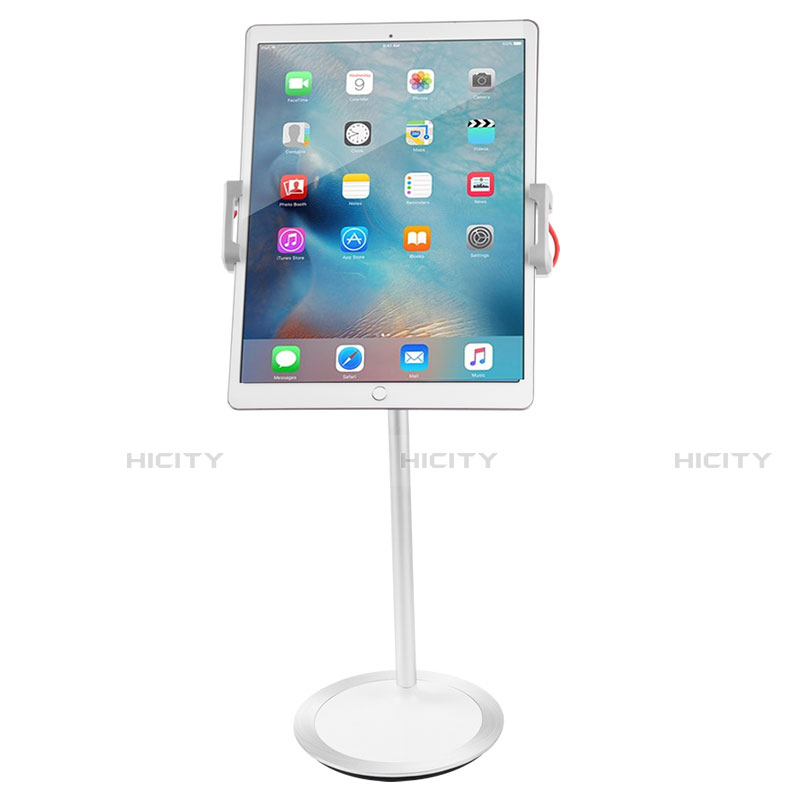 Universal Faltbare Ständer Tablet Halter Halterung Flexibel K27 für Apple iPad Air 4 10.9 (2020) Weiß Plus