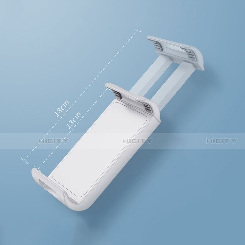 Universal Faltbare Ständer Tablet Halter Halterung Flexibel K28 für Apple iPad Air 4 10.9 (2020) Weiß groß