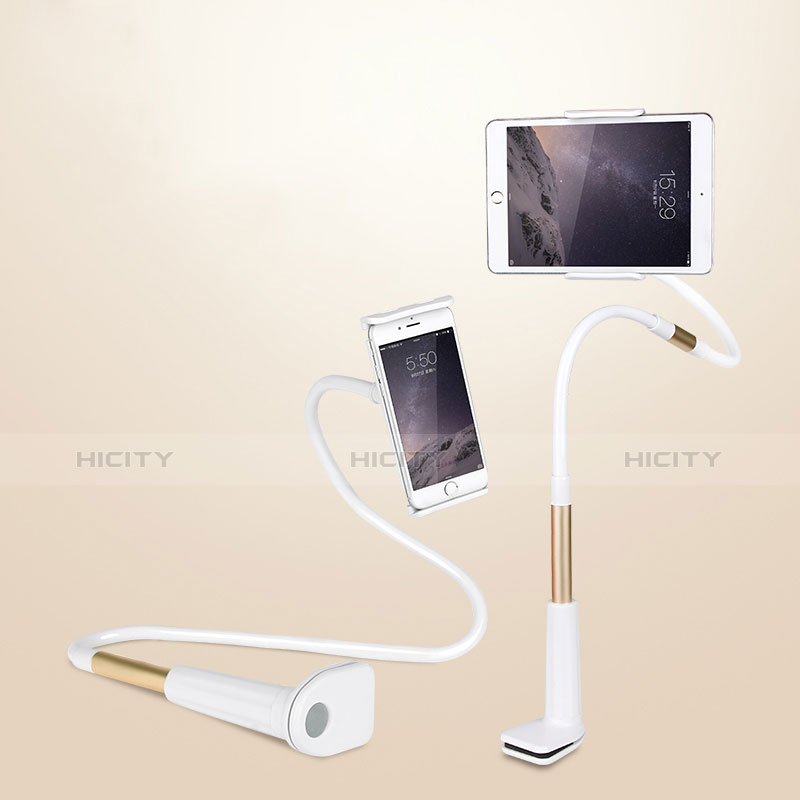 Universal Faltbare Ständer Tablet Halter Halterung Flexibel T30 für Samsung Galaxy Tab 2 7.0 P3100 P3110 Weiß