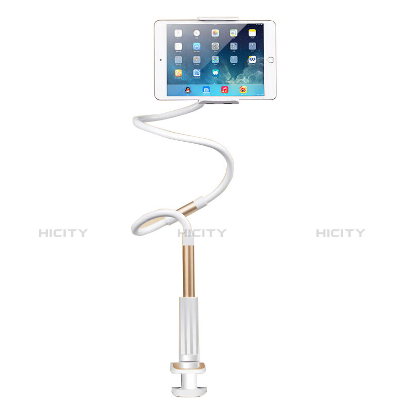 Universal Faltbare Ständer Tablet Halter Halterung Flexibel T33 für Apple iPad 10.2 (2020) Gold