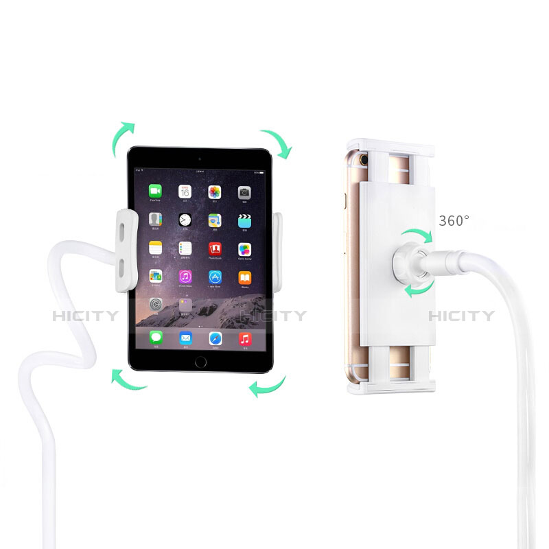 Universal Faltbare Ständer Tablet Halter Halterung Flexibel T33 für Apple iPad 10.2 (2020) Rosegold