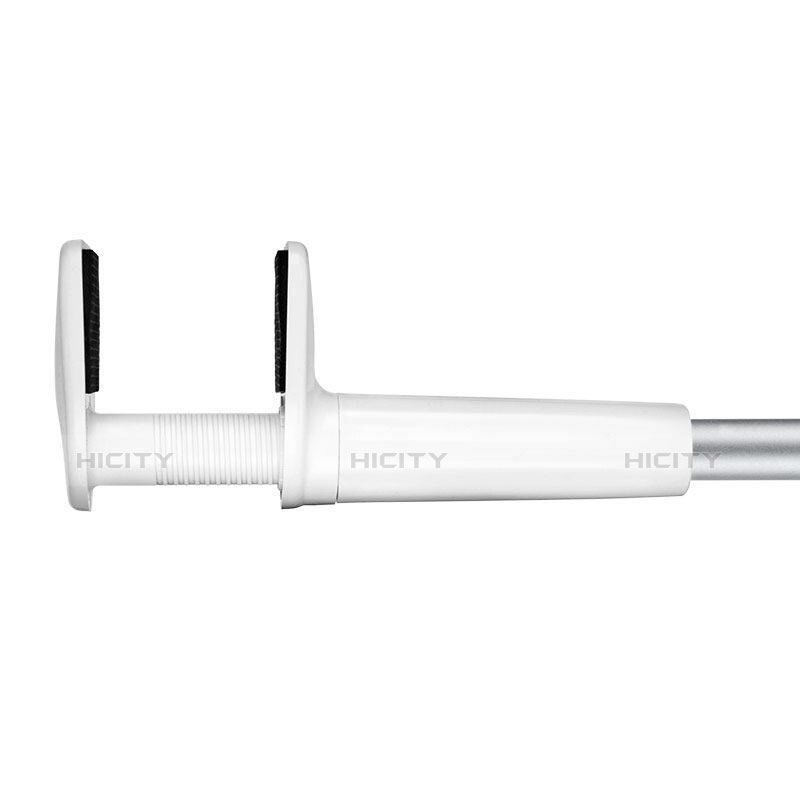 Universal Faltbare Ständer Tablet Halter Halterung Flexibel T33 für Apple iPad Mini 4 Silber groß