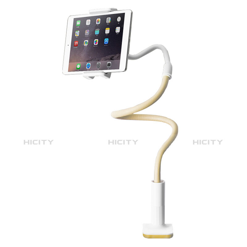 Universal Faltbare Ständer Tablet Halter Halterung Flexibel T34 für Apple iPad Pro 11 (2018) Gelb Plus