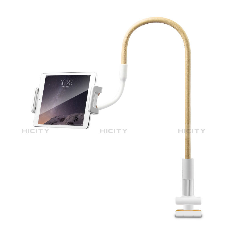 Universal Faltbare Ständer Tablet Halter Halterung Flexibel T34 für Samsung Galaxy Tab S 10.5 LTE 4G SM-T805 T801 Gelb