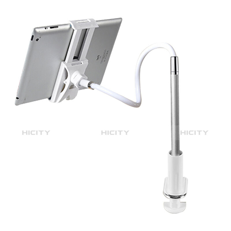 Universal Faltbare Ständer Tablet Halter Halterung Flexibel T36 für Samsung Galaxy Tab 2 10.1 P5100 P5110 Silber