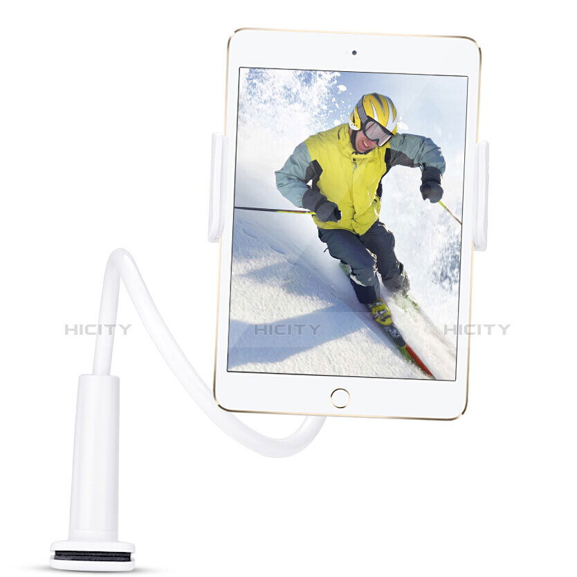 Universal Faltbare Ständer Tablet Halter Halterung Flexibel T38 für Samsung Galaxy Tab 2 7.0 P3100 P3110 Weiß Plus