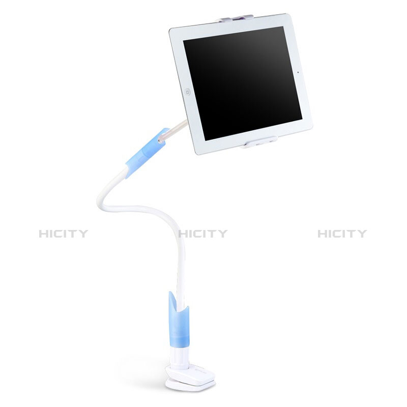 Universal Faltbare Ständer Tablet Halter Halterung Flexibel T41 für Samsung Galaxy Tab 2 7.0 P3100 P3110 Hellblau