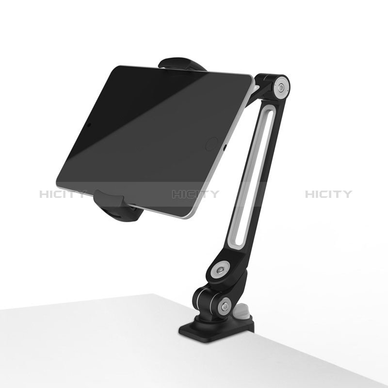 Universal Faltbare Ständer Tablet Halter Halterung Flexibel T43 für Apple iPad Pro 12.9 (2022) Schwarz