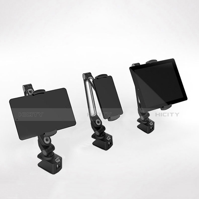 Universal Faltbare Ständer Tablet Halter Halterung Flexibel T43 für Huawei MediaPad T2 Pro 7.0 PLE-703L Schwarz