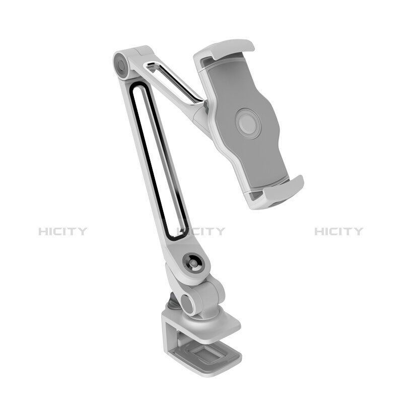 Universal Faltbare Ständer Tablet Halter Halterung Flexibel T43 für Samsung Galaxy Tab A 8.0 SM-T350 T351 Silber