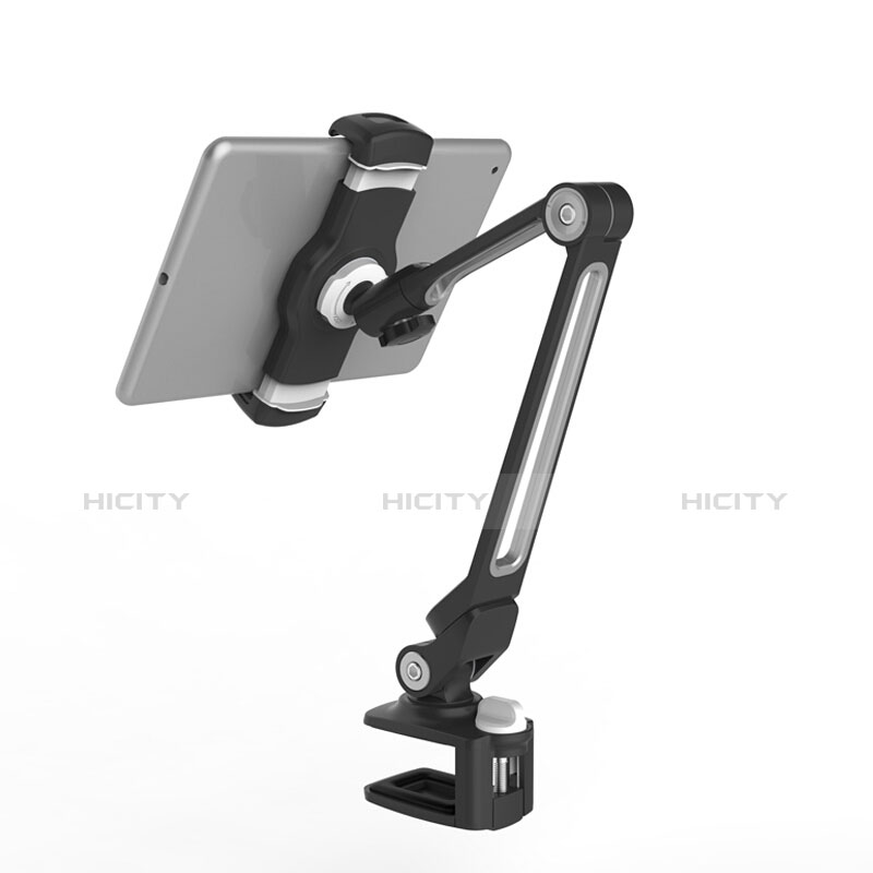 Universal Faltbare Ständer Tablet Halter Halterung Flexibel T43 für Samsung Galaxy Tab A6 10.1 SM-T580 SM-T585 Schwarz groß