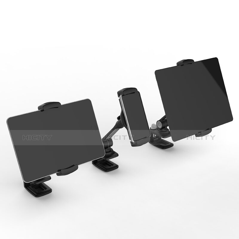 Universal Faltbare Ständer Tablet Halter Halterung Flexibel T45 für Apple iPad Air Schwarz