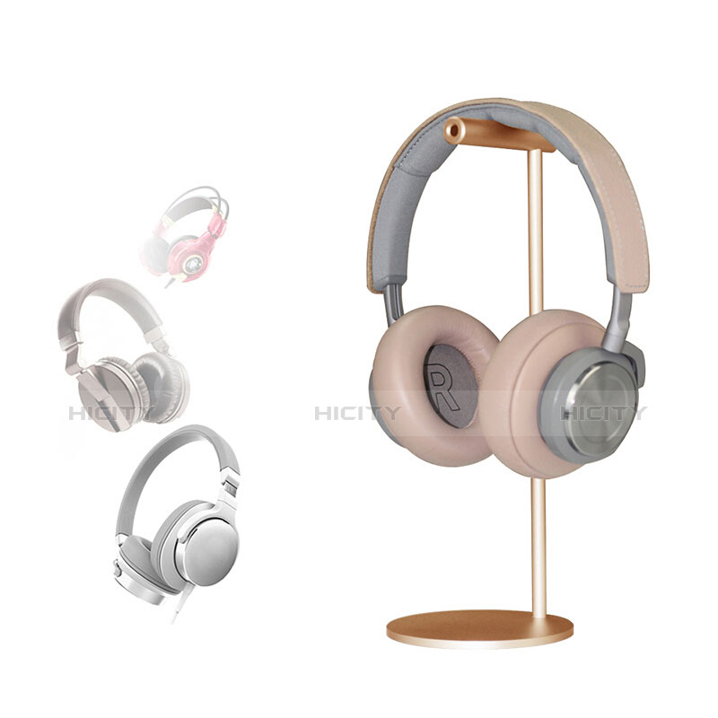 Universal Ständer Ohrhörer Headset Kopfhörer Stand Gold