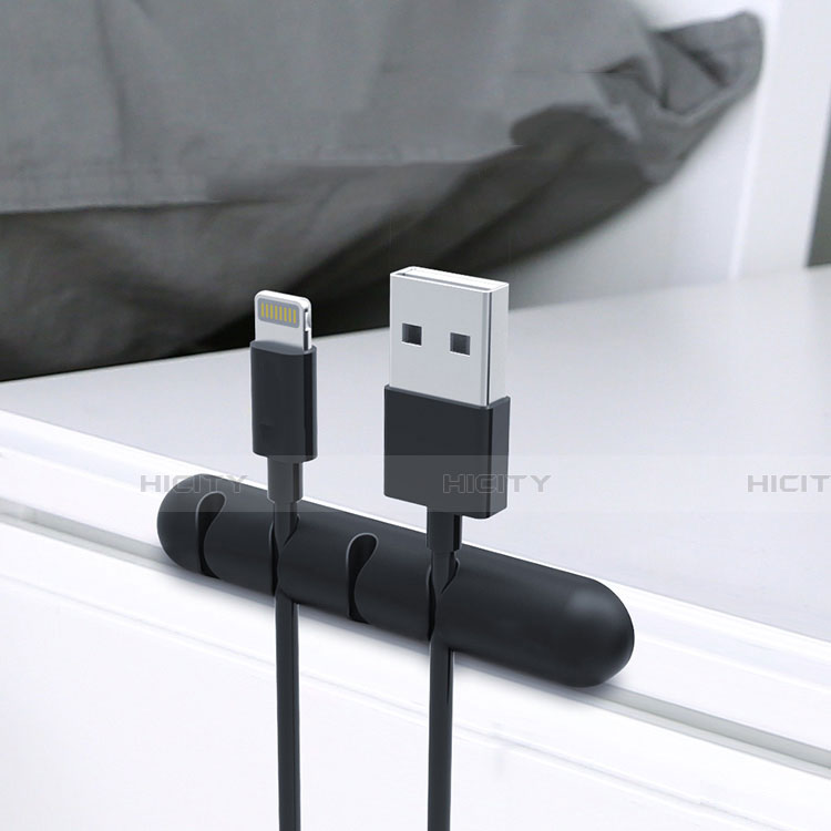 USB Ladekabel Kabel C02 für Apple iPad 10.2 (2020) Schwarz groß