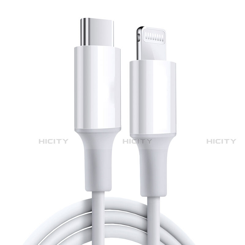 USB Ladekabel Kabel C02 für Apple iPhone 6 Plus Weiß