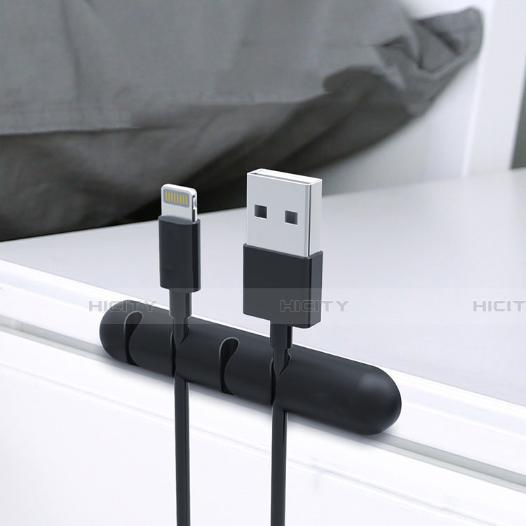 USB Ladekabel Kabel C02 für Apple iPhone 6 Schwarz groß