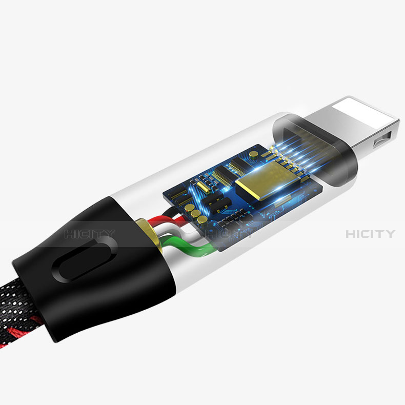 USB Ladekabel Kabel C04 für Apple iPhone 6 groß