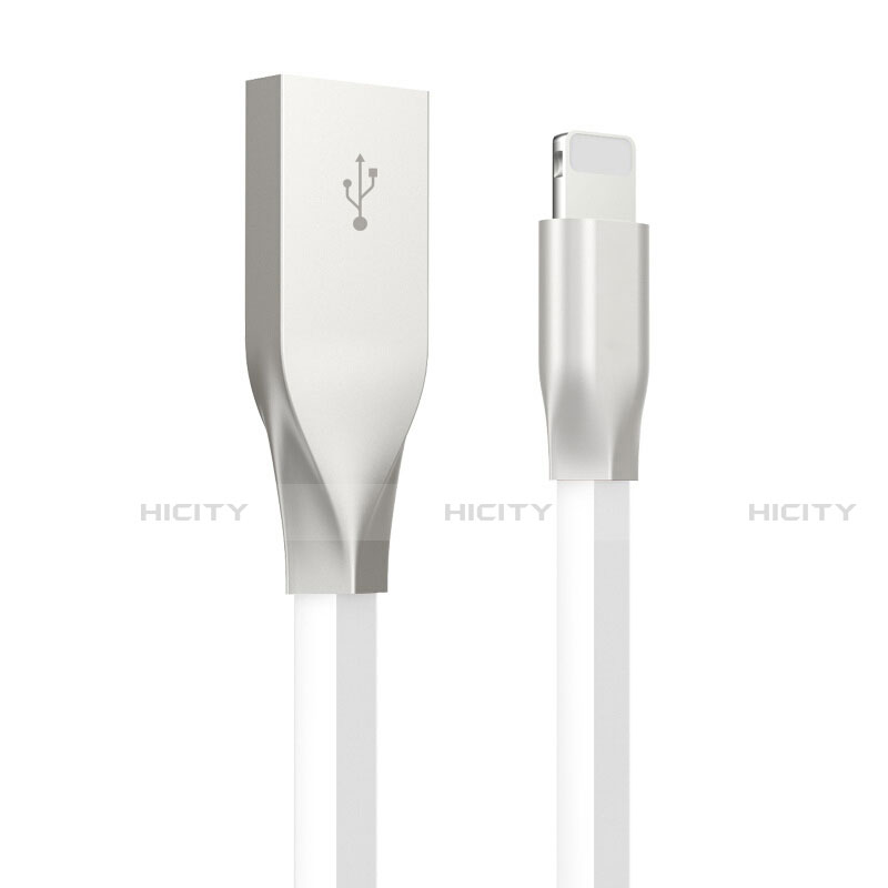 USB Ladekabel Kabel C05 für Apple iPad New Air (2019) Weiß