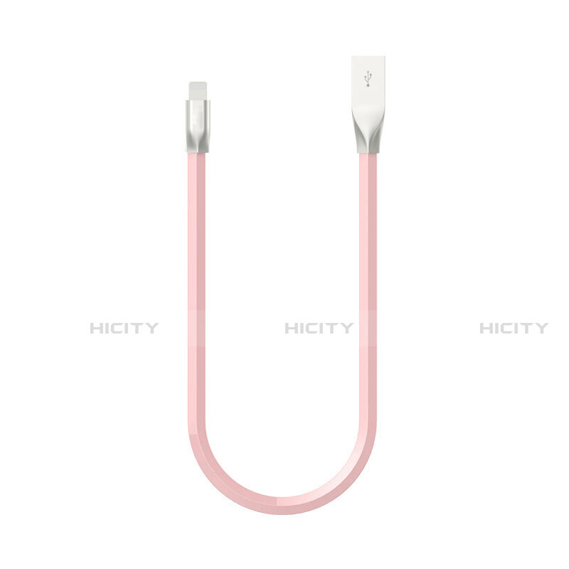 USB Ladekabel Kabel C06 für Apple iPad 10.2 (2020) Rosa