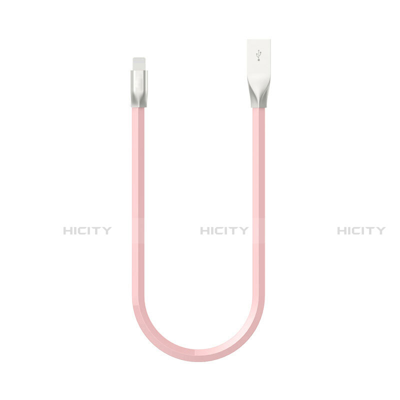USB Ladekabel Kabel C06 für Apple iPad Air 4 10.9 (2020) Rosa Plus
