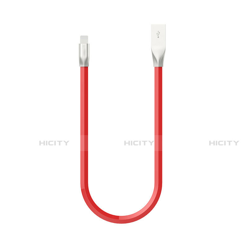 USB Ladekabel Kabel C06 für Apple iPad Mini 2 Rot