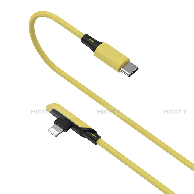 USB Ladekabel Kabel D10 für Apple New iPad Pro 9.7 (2017) Gelb