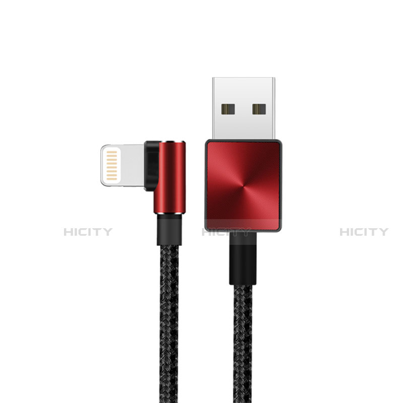 USB Ladekabel Kabel D19 für Apple iPad 4 Rot