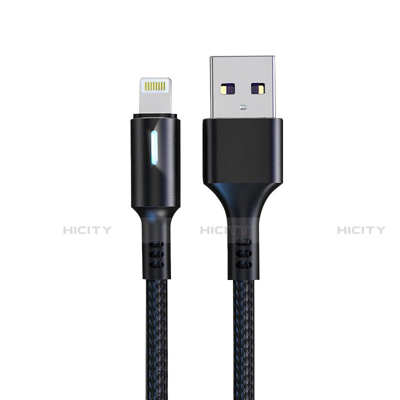 USB Ladekabel Kabel D21 für Apple iPad Mini 2 Schwarz