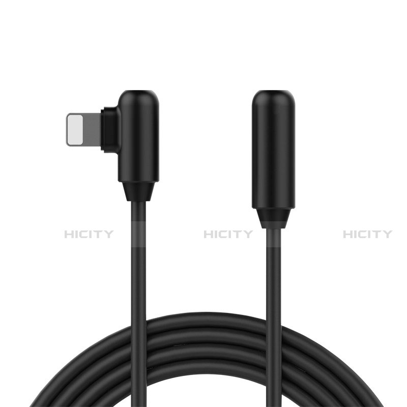 USB Ladekabel Kabel D22 für Apple iPhone 8 Plus Schwarz