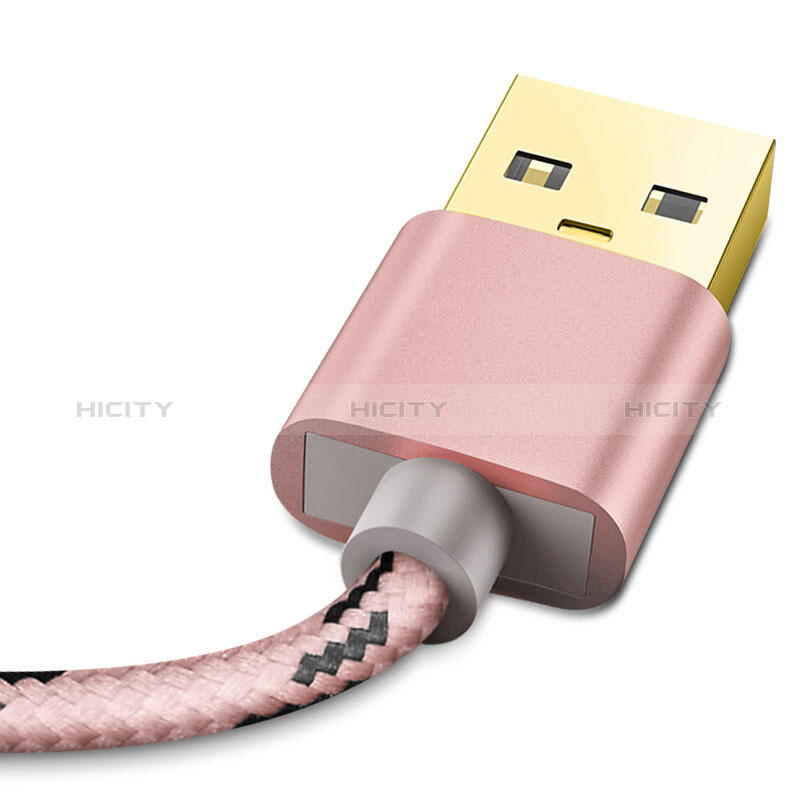 USB Ladekabel Kabel L01 für Apple New iPad 9.7 (2017) Rosegold groß