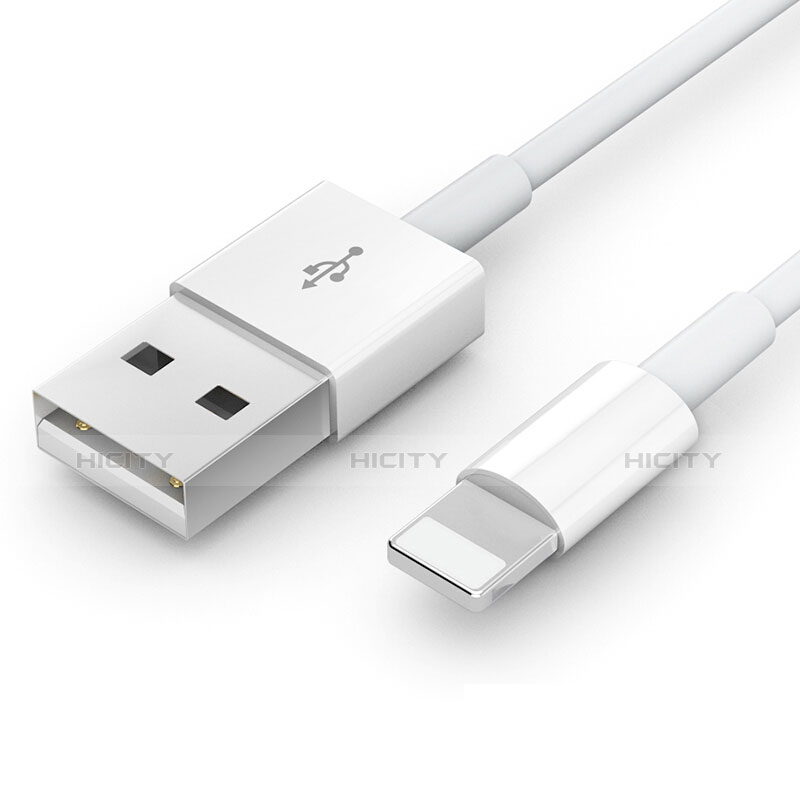 USB Ladekabel Kabel L09 für Apple iPad Air 10.9 (2020) Weiß