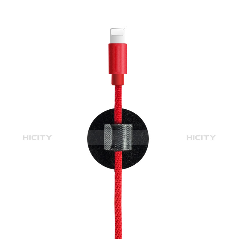 USB Ladekabel Kabel L14 für Apple iPad Pro 12.9 (2020) Schwarz