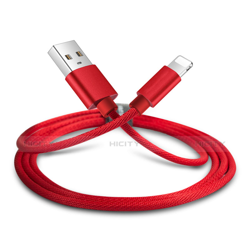 USB Ladekabel Kabel L14 für Apple New iPad 9.7 (2017) Schwarz Plus