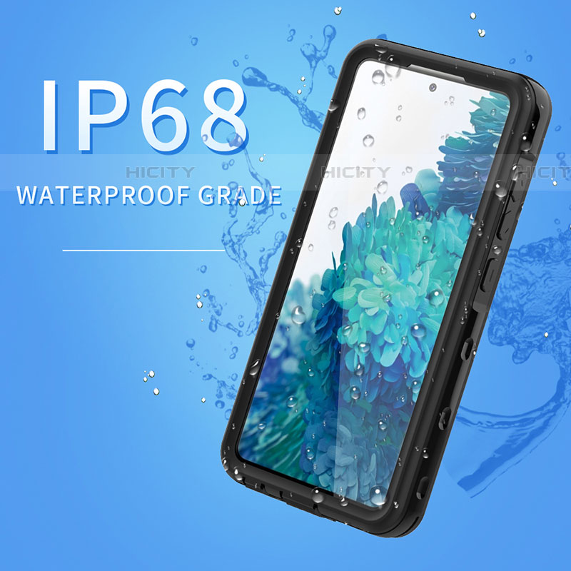 Wasserdicht Unterwasser Silikon Hülle Handyhülle und Kunststoff Waterproof Schutzhülle 360 Grad Ganzkörper Tasche für Samsung Galaxy A52 4G