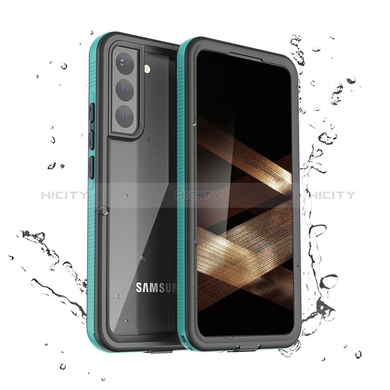 Wasserdicht Unterwasser Silikon Hülle Handyhülle und Kunststoff Waterproof Schutzhülle 360 Grad Ganzkörper Tasche für Samsung Galaxy S24 5G