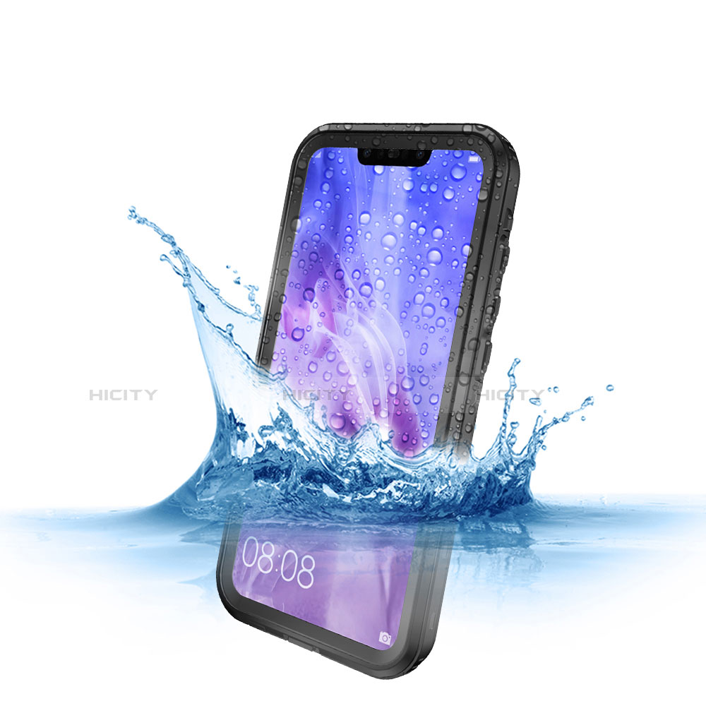 Wasserdicht Unterwasser Silikon Hülle Handyhülle und Kunststoff Waterproof Schutzhülle 360 Grad Tasche für Huawei P20 Lite