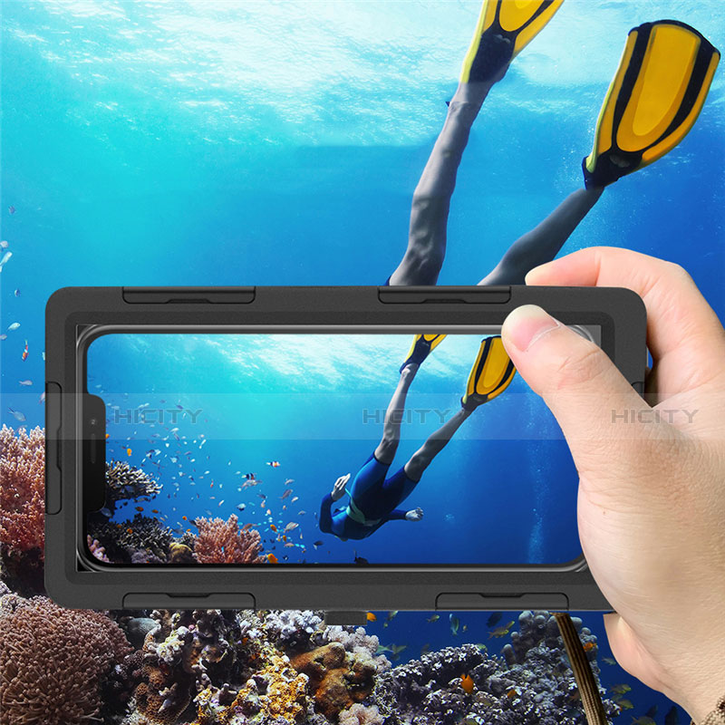 Wasserdicht Unterwasser Silikon Hülle und Kunststoff Waterproof Schutzhülle Handyhülle 360 Grad Ganzkörper Tasche für Samsung Galaxy Note 10